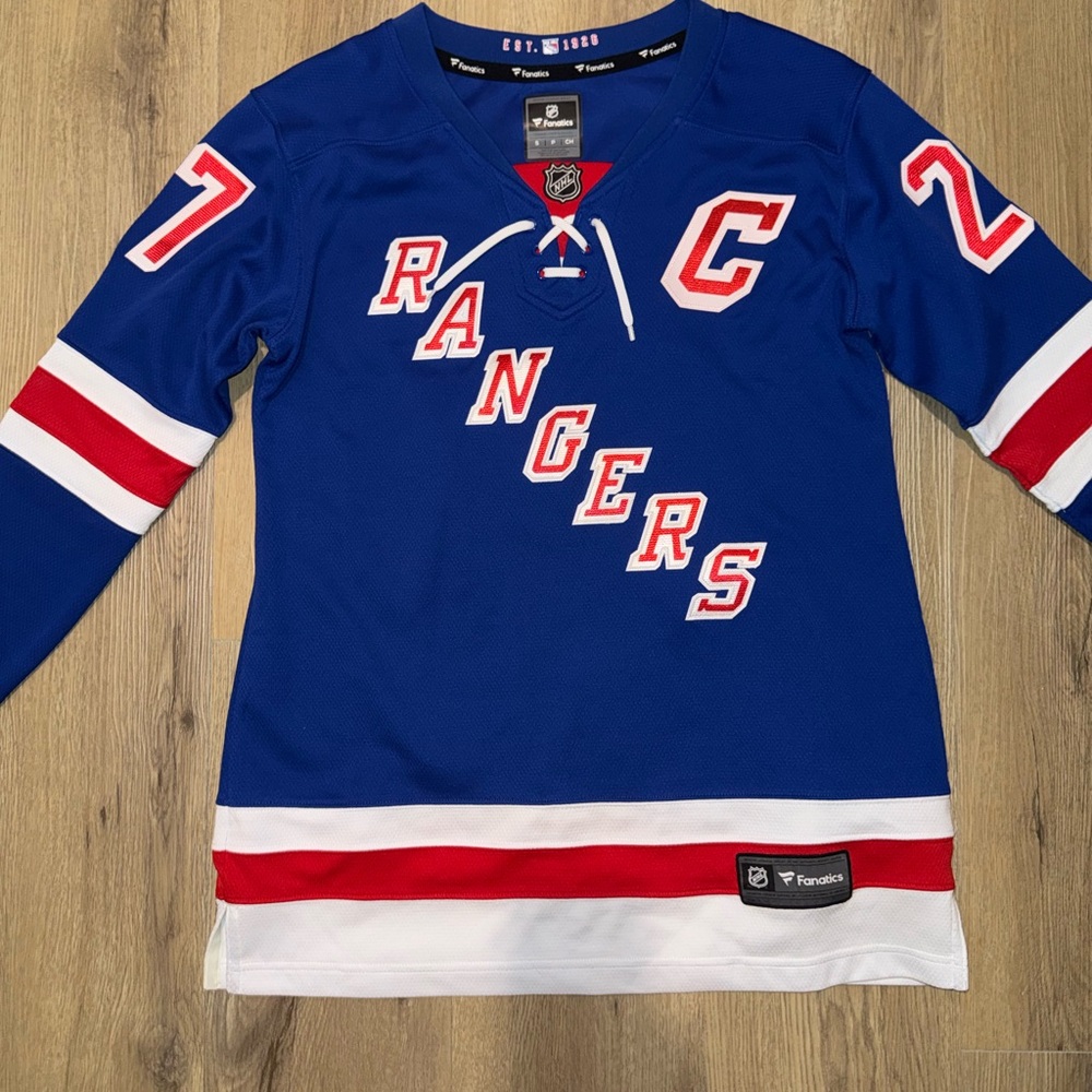 NY Rangers NHL Hockey Jersey